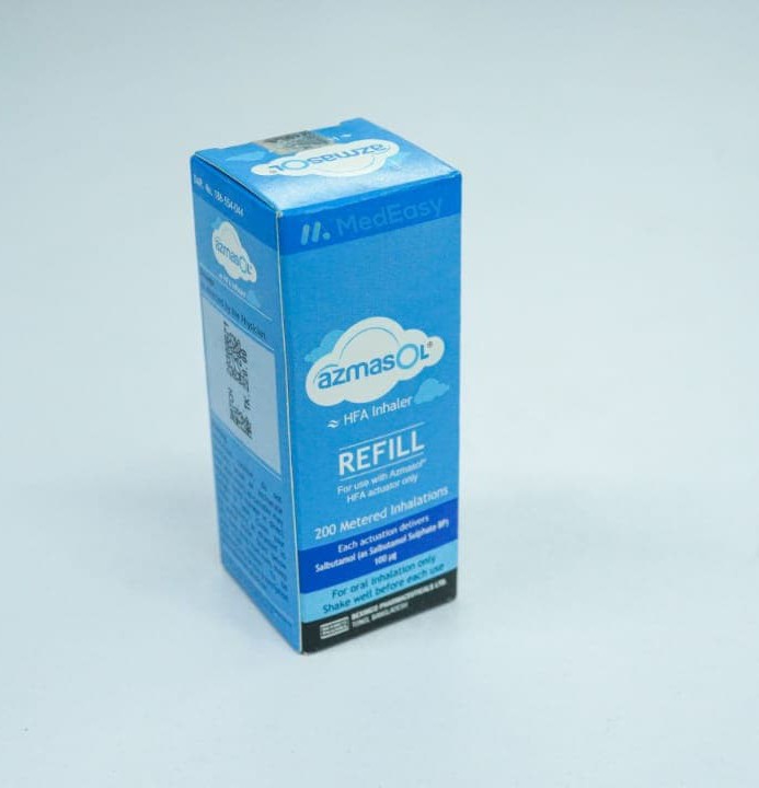 Azmasol HFA Refill100 mcg Refill Salbutamol