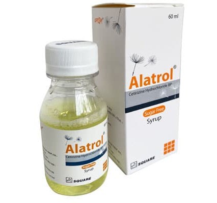 Alatrol60 ml Syrup Cetirizine Hydrochloride [Oral]