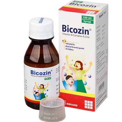 Bicozin100 ml Syrup Vitamin B Complex + Zinc