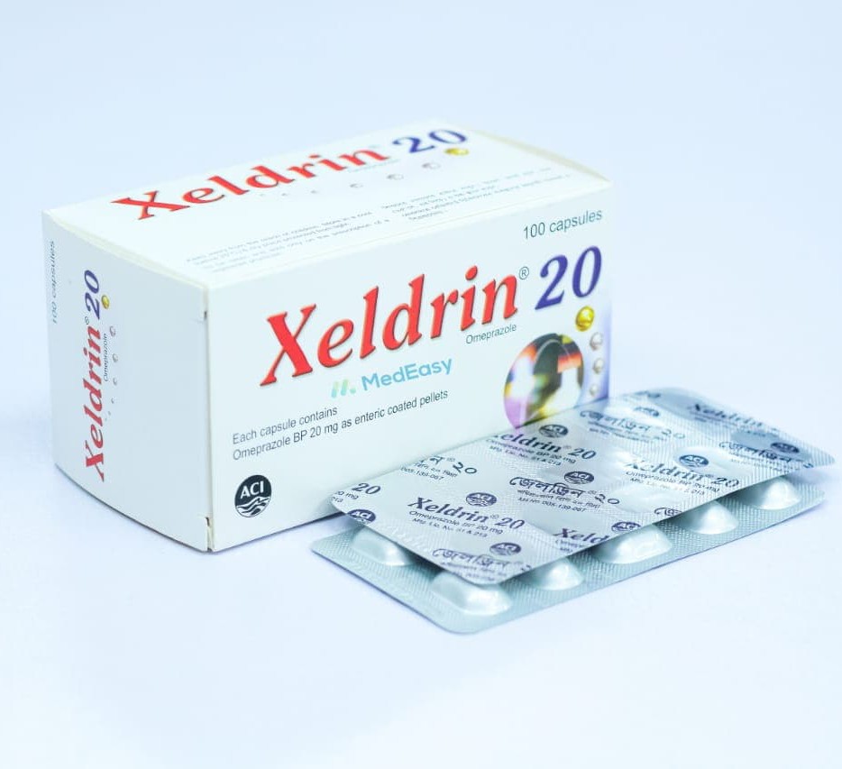 Xeldrin20 mg Capsule Omeprazole