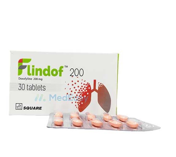 Flindof200 mg Tablet Doxophylline