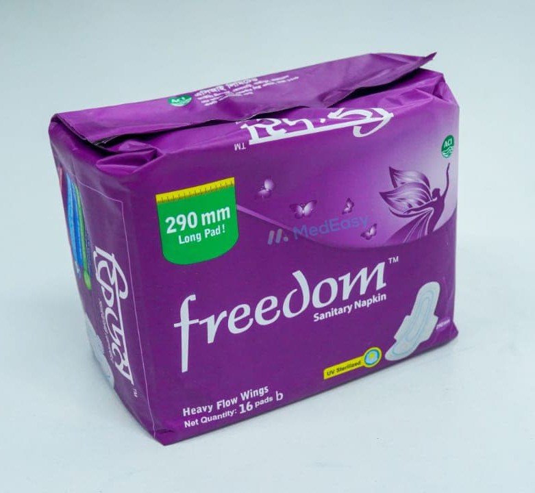 Freedom Heavy Flow Wings16 Pads Women's Choice Sanitary Napkin