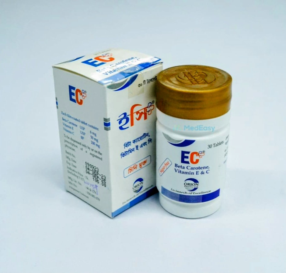 EC Plus Tablet Vitamin C + Vitamin E