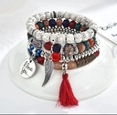4Pieces/Sets Crystal Bracelets for Women and girls
