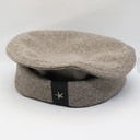 Black, Navy Blue And Grey Wholesale Wool Spandex Steel Star Afghani Star Pakol Cap/Tupi For Men (Free Size)