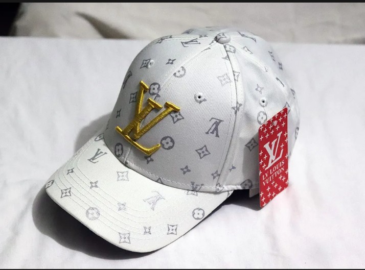 100% Export and Premium AOP White Cotton Cap for Modern People One Size