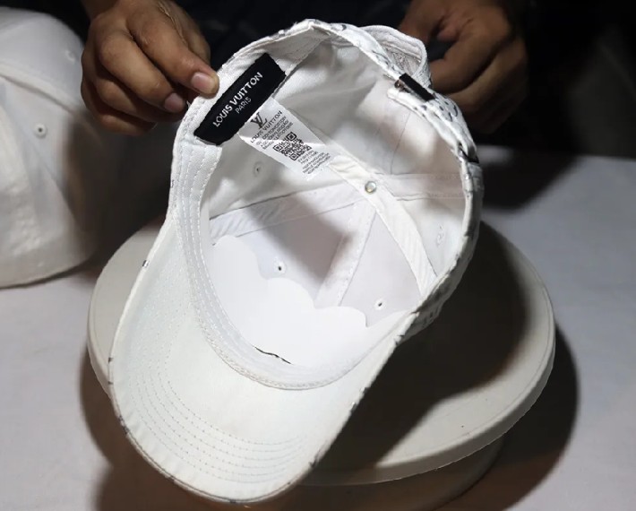 100% Export and Premium AOP White Cotton Cap for Modern People One Size