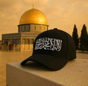 Premium Quality Islamic Dawah Cap For Men -Kalima Print (White & Black) Dawah Cap Free Size