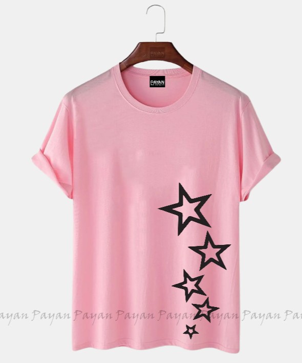 next brand Half Sleeve Chinese Printed Microfibre Tshirts for girls and Women