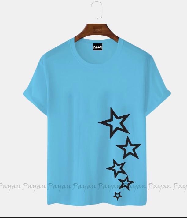 next brand Half Sleeve Chinese Printed Microfibre Tshirts for girls and Women