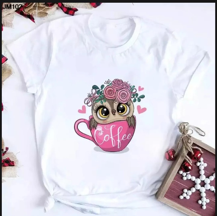 Half Sleeve Chinese Microfibre printed Tshirts for Women