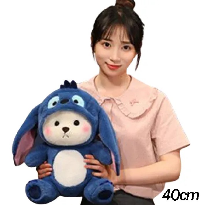 Kawaii Strawberry Teddy Stories Plush Toy Cute Anime Teddy tales Bear Plush Toy Cartoon Girl, Kids Gift for Room Décor 28cm & 40cm
