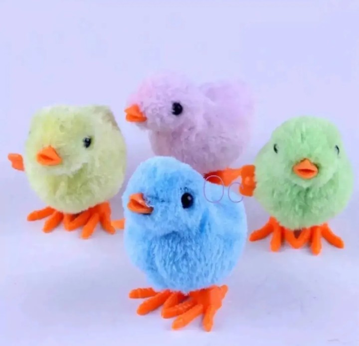 2 Pcs) Chicken Clockwork Toys - Moving Chickens for Kids, Fun Playset