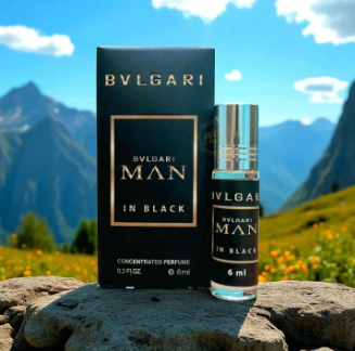 BVLGARI Man In Black Attar for Men 6ml – Premium Long Lasting Roll On Perfume Ator Oil