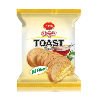 Pran Delight Toast Biscuit - 250gm