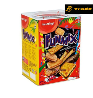 Munchy’s Funmix Biscuit (Tin)- 700gm- Malaysia