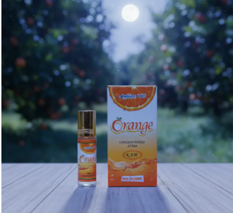 Orange Flavour Concentrated Perfume oil attar - 6ml