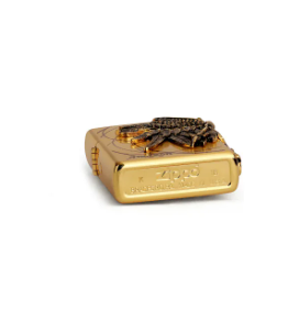 Zippo Lighter Gold Plated Zippo Lighter