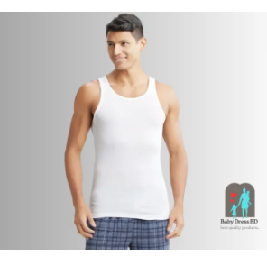 6 pcs men's comportable white cotton sentu genji best quality