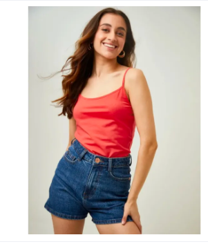 3 Pieces Multicolor Combo Ladies Comfortable Cotton Tank Tops