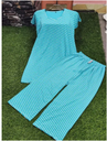 Cotton T-Shirt & Palazzo Set for Women - Comfortable Combo Pack-One Size