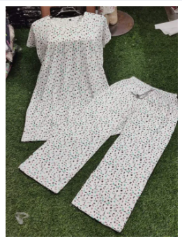 Cotton T-Shirt & Palazzo Set for Women - Comfortable Combo Pack-One Size
