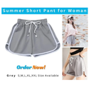 Korean Style Summer Casual Shorts For Woman Stretch Elastic Waist Booty Short Pant