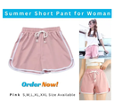 Korean Style Summer Casual Shorts For Woman Stretch Elastic Waist Booty Short Pant