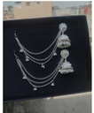 jumka bahubali earrings-Earring Size Adjustable