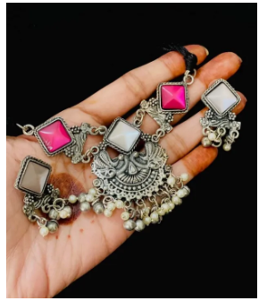 Original Indian Monalisa Stone Jewellery