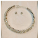 new design metal Stone Jewellery Set For Women