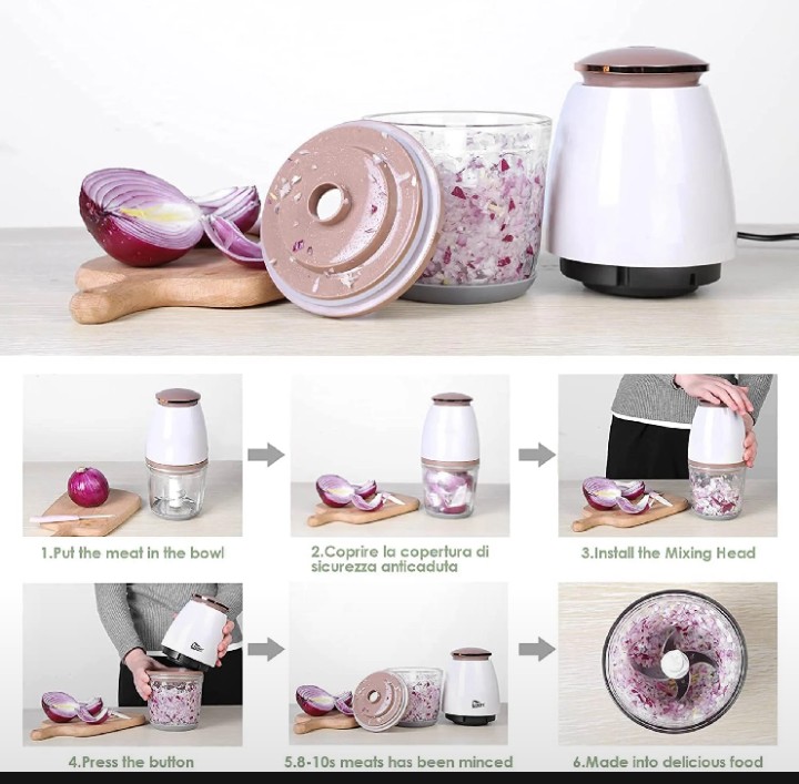Osaka Multifunction mini Hand Blender 750ml Grind Baby Food Baby Food Processor