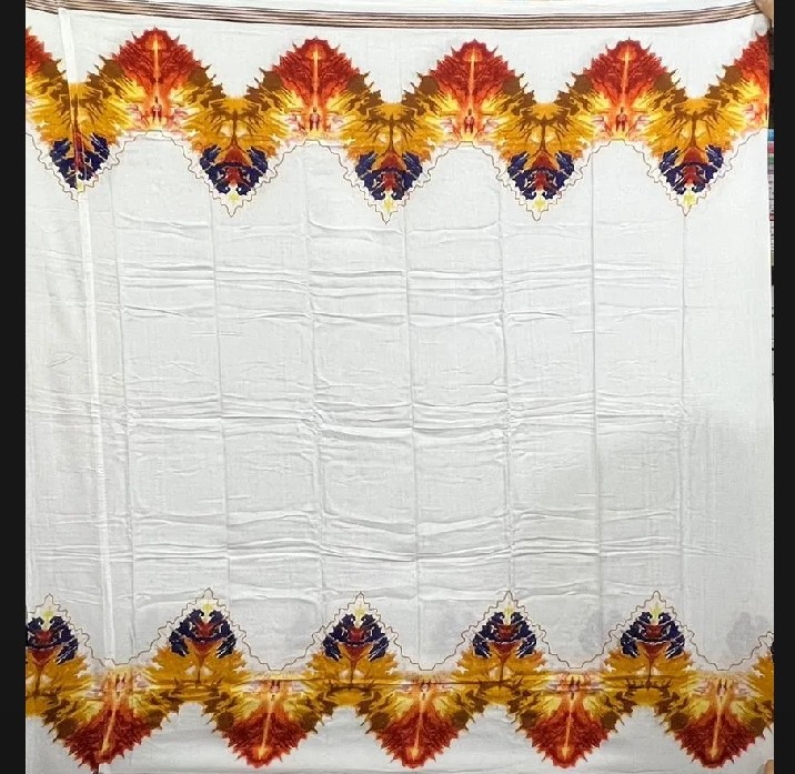 Linen Colorful 5 Hand Width 100% Comfortable Attractive Color Mens Amanat Shah Lungi - High-end Comfort - Comfortable to Wear in All Seasons