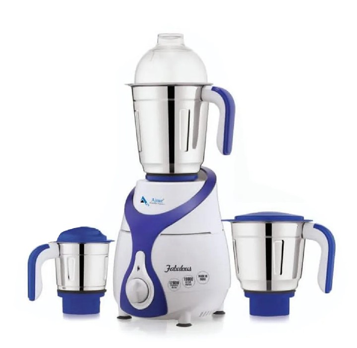 1200 Watts Ajnur Fabulous Blender Plus Mixer Grinder - High Power for Smooth Blending and Grinding