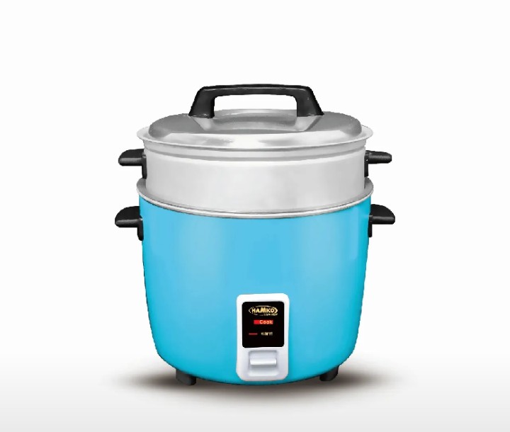 Hamko Premium Body-Rice Cooker ALU+SS Pot-1.8Ltr-SS LID