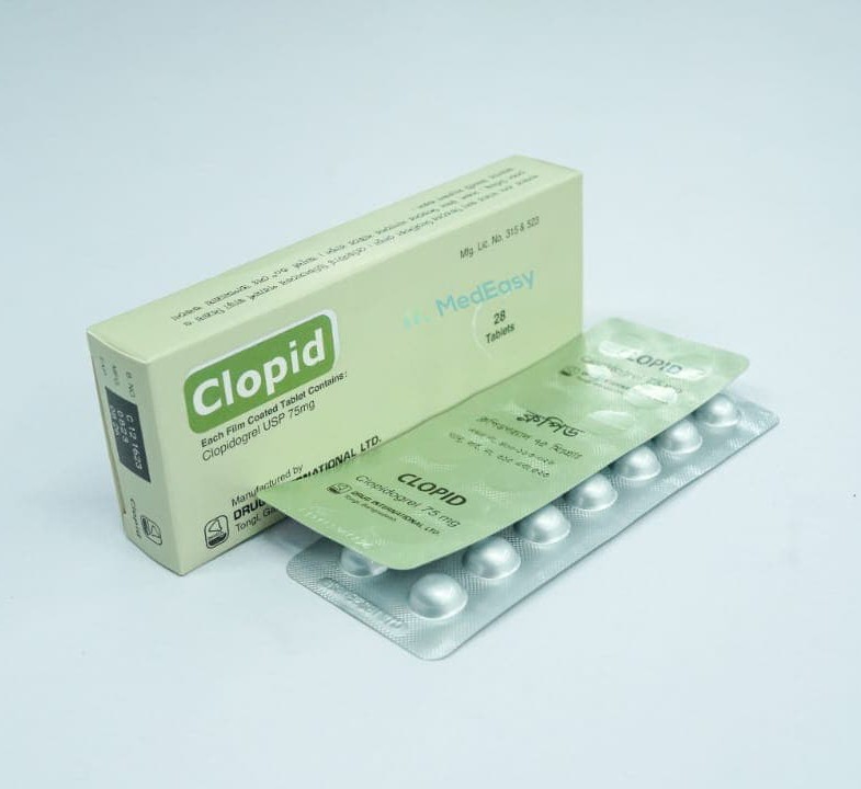 Clopid75 mg Tablet