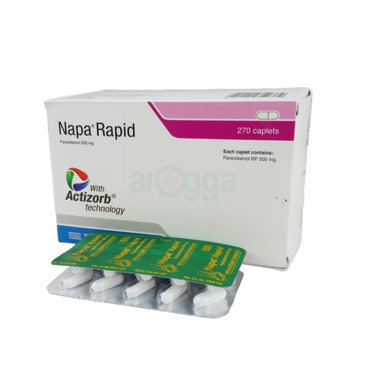 Napa Rapid Tablet-(500mg)