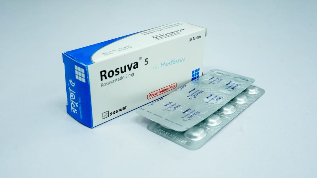 Rosuva5 mg Tablet/10 strip