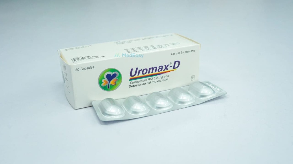 Uromax-D0.4 mg+0.5 mg Capsule/ 5 strip