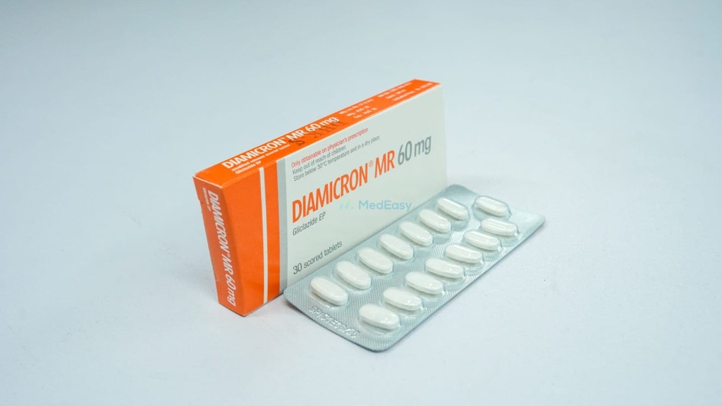 Diamicron MR60 mg Tablet/15 strip