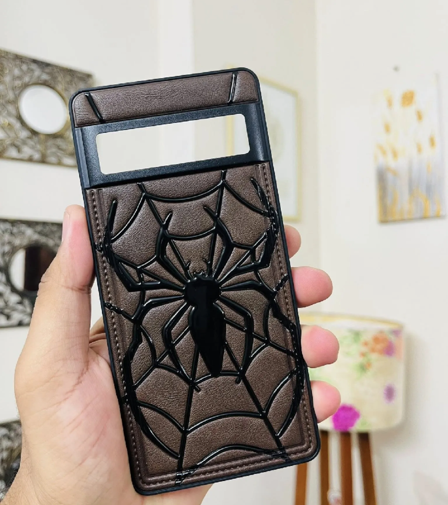Spider Man Leather Magnet High Quality Megnetive Case For Google Pixel6/6A/7/7Pro Back Cover Leather Type Magsafe Working Premium Phone Case Pixel6/6A/7/7Pro