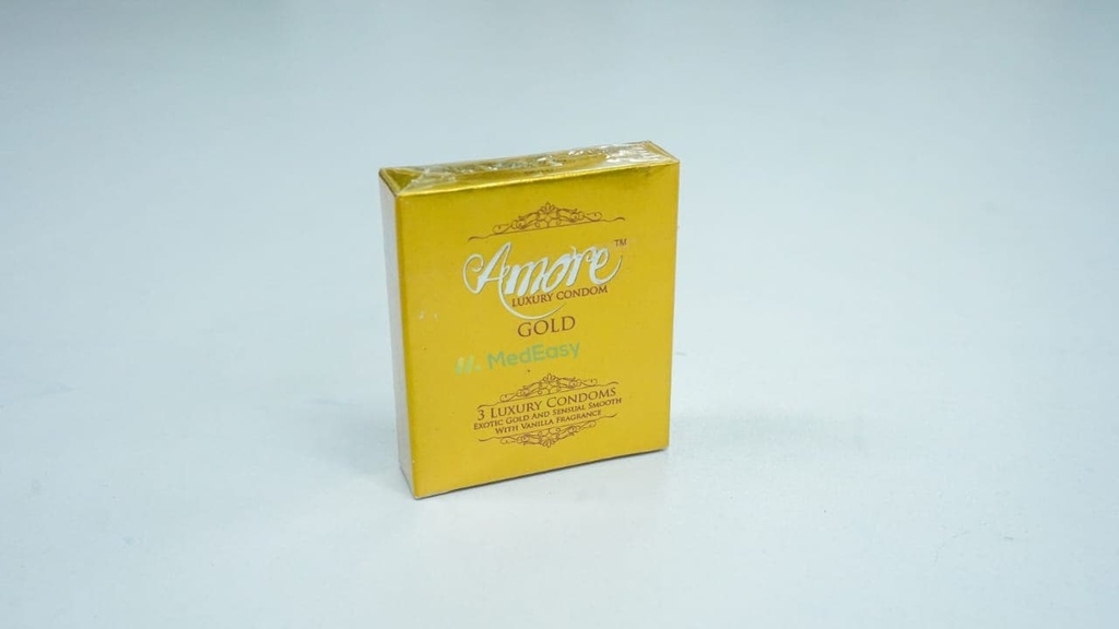 Product gallery Amore Luxury Condoms Gold/ 3x 1's pack