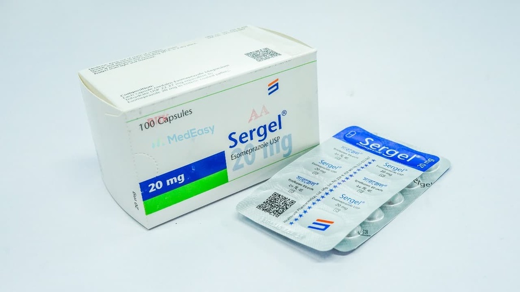 Sergel20 mg Capsule/ 10's strip