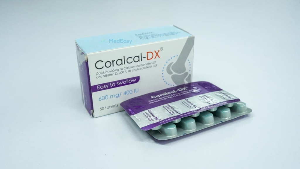 CoralCal-DX  Tablet/10's strip