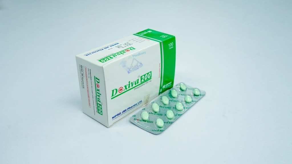 Doxiva 200 mg Tablet/10's strip