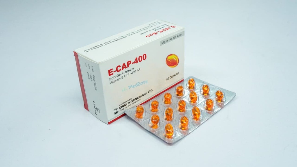 E-Cap 400 IU Capsule/15's strip
