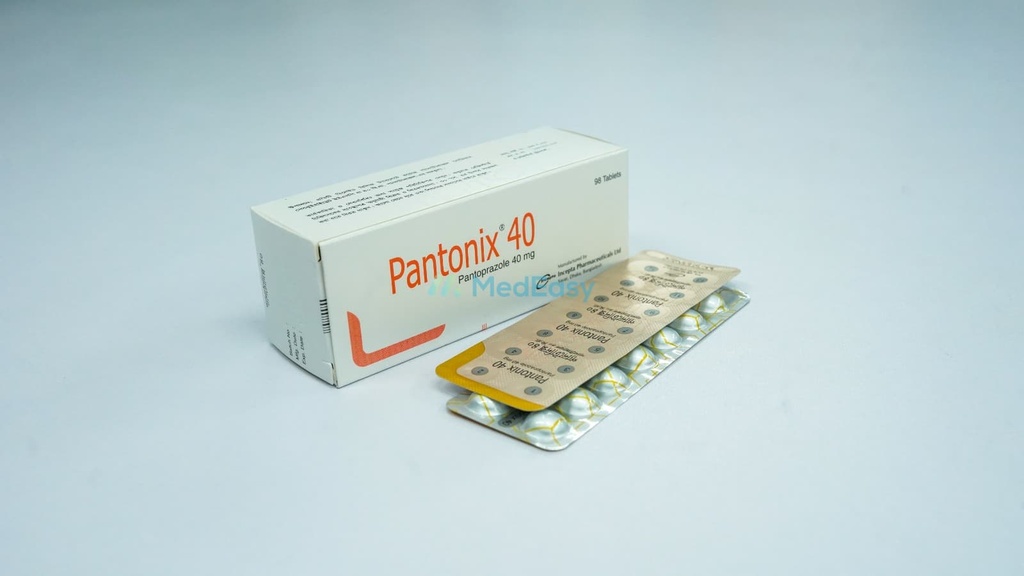 Pantonix 40 mg Tablet/ 14's strip