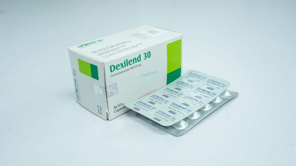 Dexilend 30 mg Capsule/10's strip