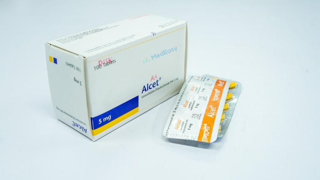 Alcet-5 mg Tablet/10's strip