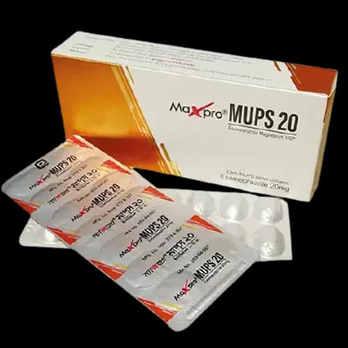 Maxpro MUPS- 20 mg MUPS Tablet/14's strip